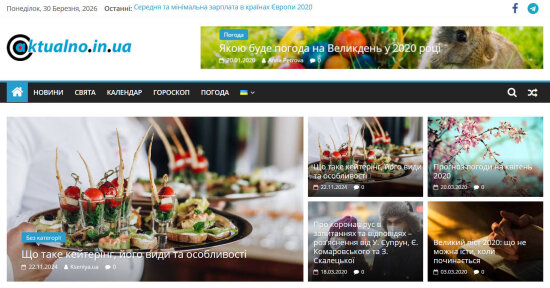 Aktualno.in.ua — Головні новини України, цікаві факти та огляди подій