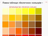 Повна таблиця «безпечних» кольорів - Каталог ресурсів